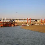 پیشرفت ۶۲ درصدی طرح بهسازی دیوار ساحلی گورزین قشم