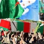۱۴ شهید گمنام در بندرعباس تشییع شدند