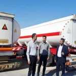 توقیف دو تریلر تانکردار حامل ۷۰ هزار لیتر سوخت قاچاق در حاجی آباد  