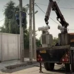 افزایش توان شبکه و اجرای طرح جابه‌جایی پست‌ها هوایی در پارسیان