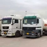 توقیف کامیون تریلی کشنده با ۱۶۰ میلیون ریال خلافی